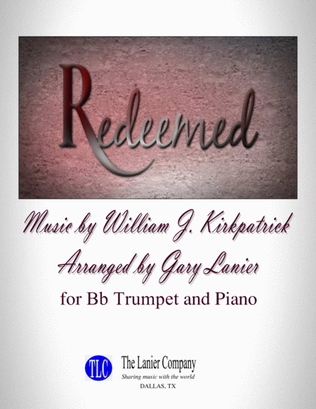 Book cover for REDEEMED (for Bb Trumpet and Piano with Score/Part)