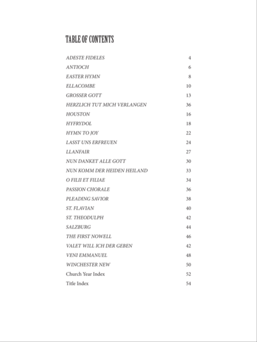 Hymns of Praise Then Let Us Sing, Volume 1 Organ scores gallery preview page 3