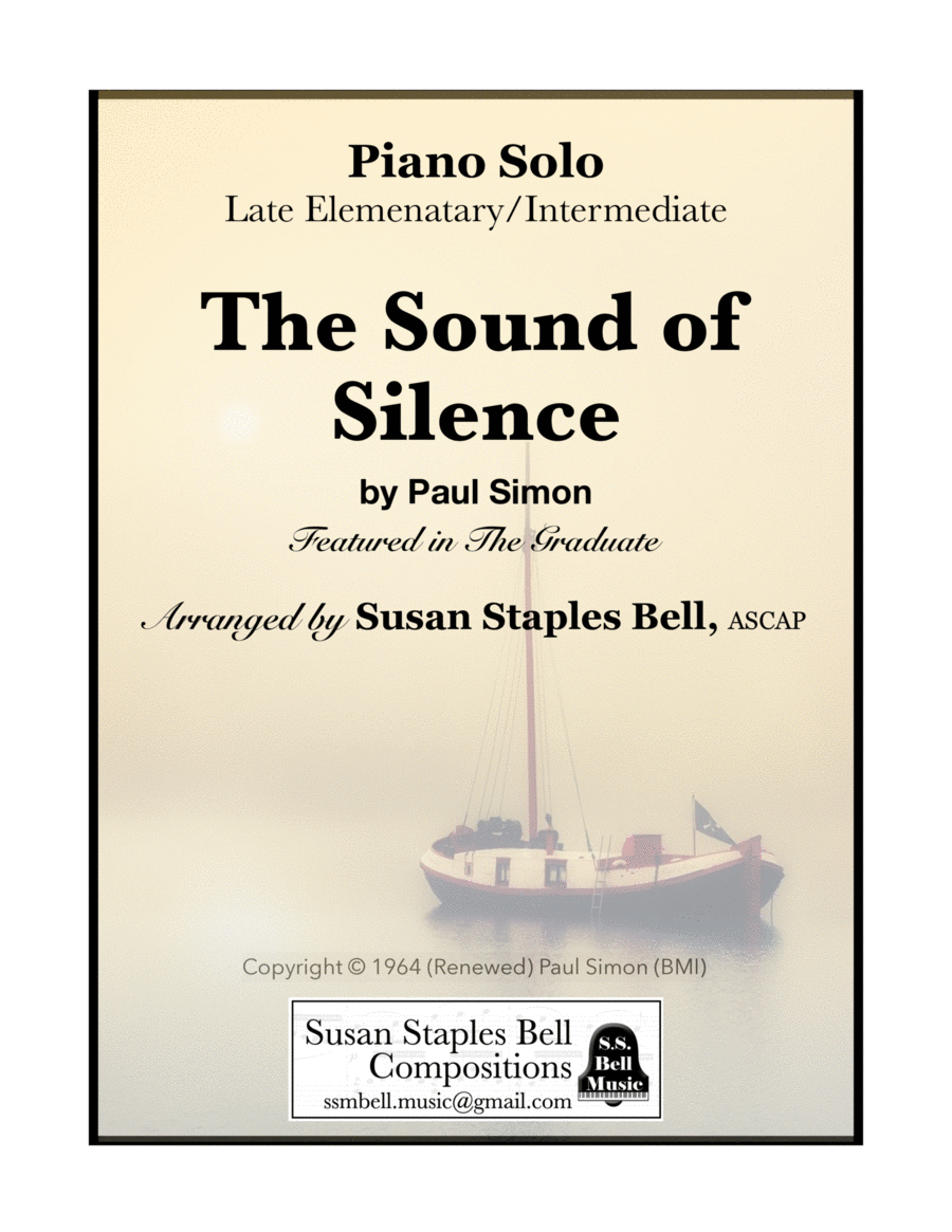 The Sound Of Silence Easy Piano scores gallery preview page 1