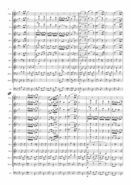 Brahms: Hungarian Dance (Ungarischer Tanz) No.5 - wind dectet image number null