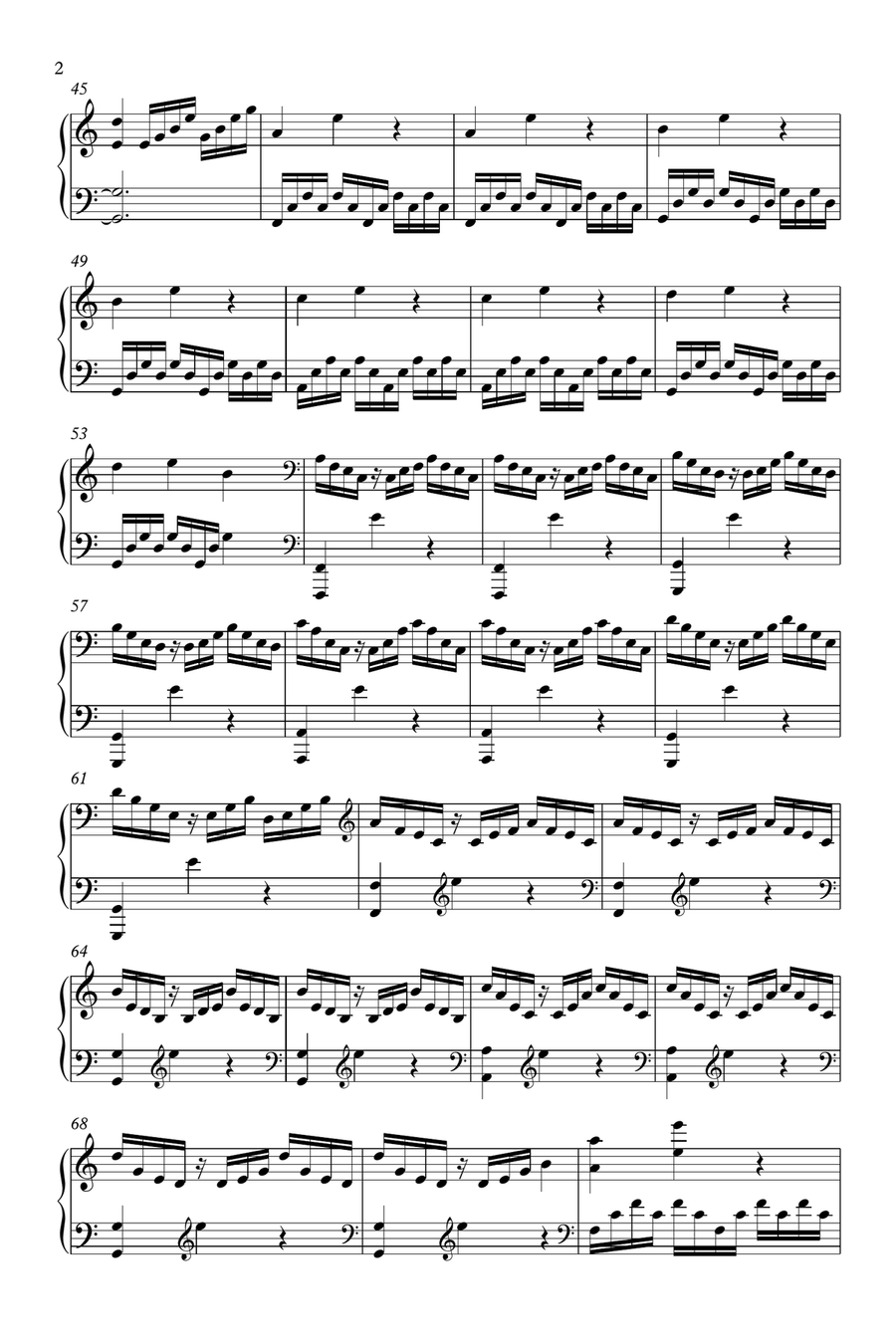 Interstellar Interstellar String Quartet scores gallery preview page 6