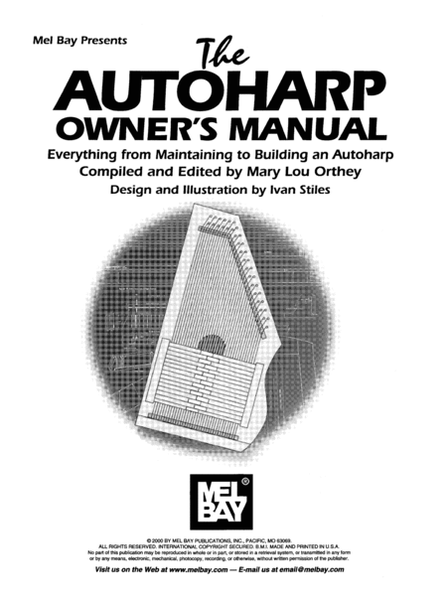 Autoharp Owner's Manual Autoharp - Digital Sheet Music