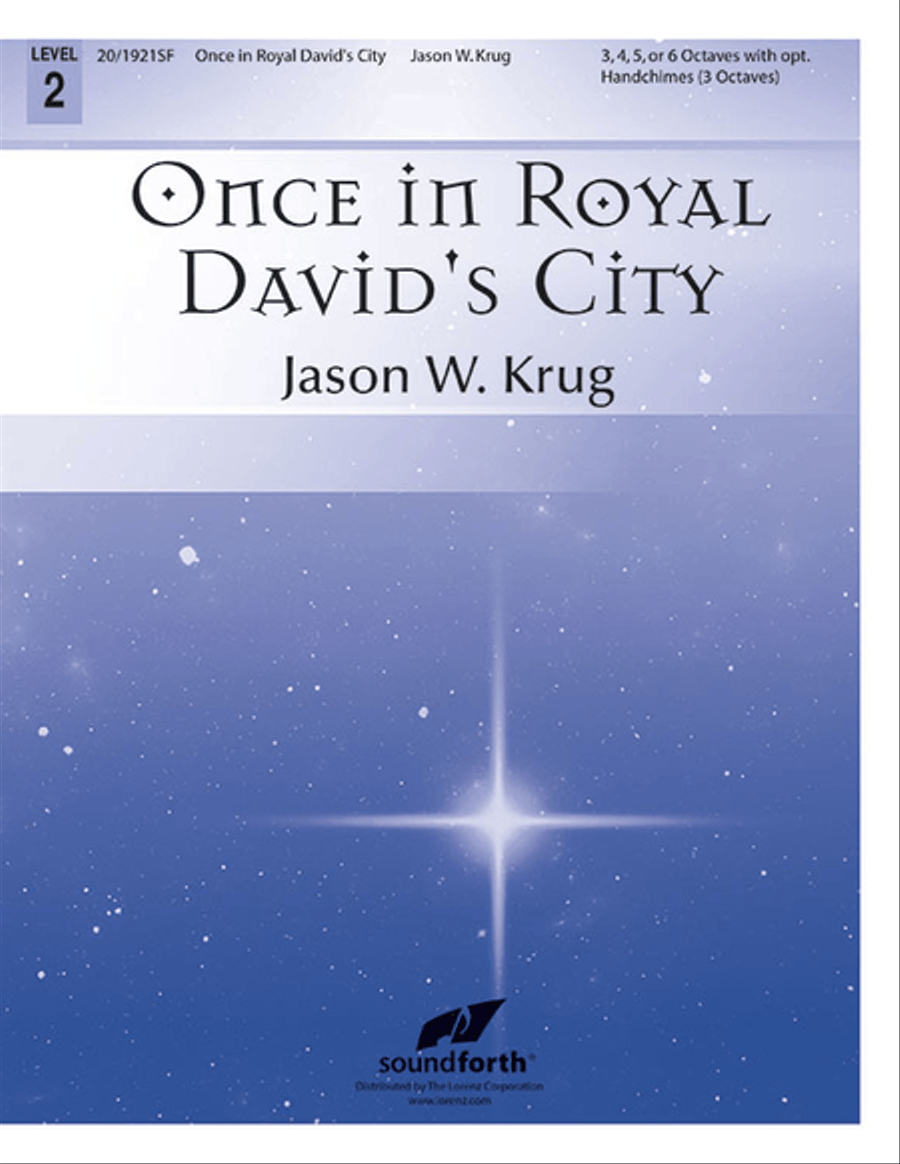 Once in Royal David's City 5-Octaves scores gallery preview page 1