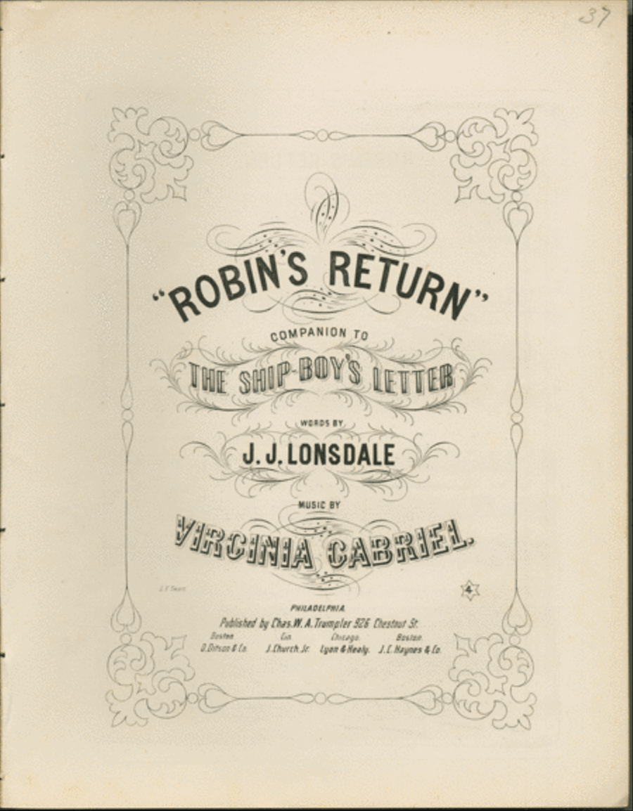 Robin's Return Voice scores gallery preview page 1