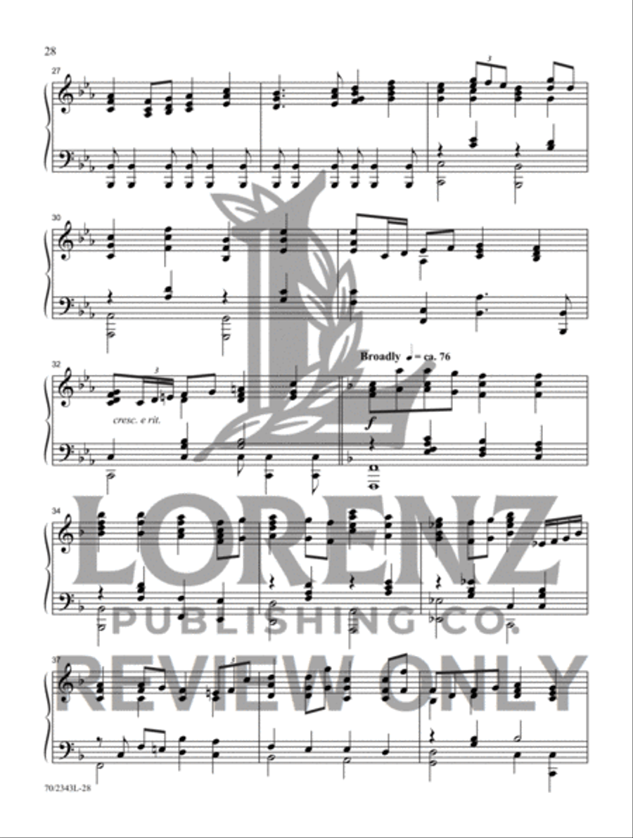 Wondrous, Redeeming Love Wondrous, Redeeming Love Piano Solo scores gallery preview page 21