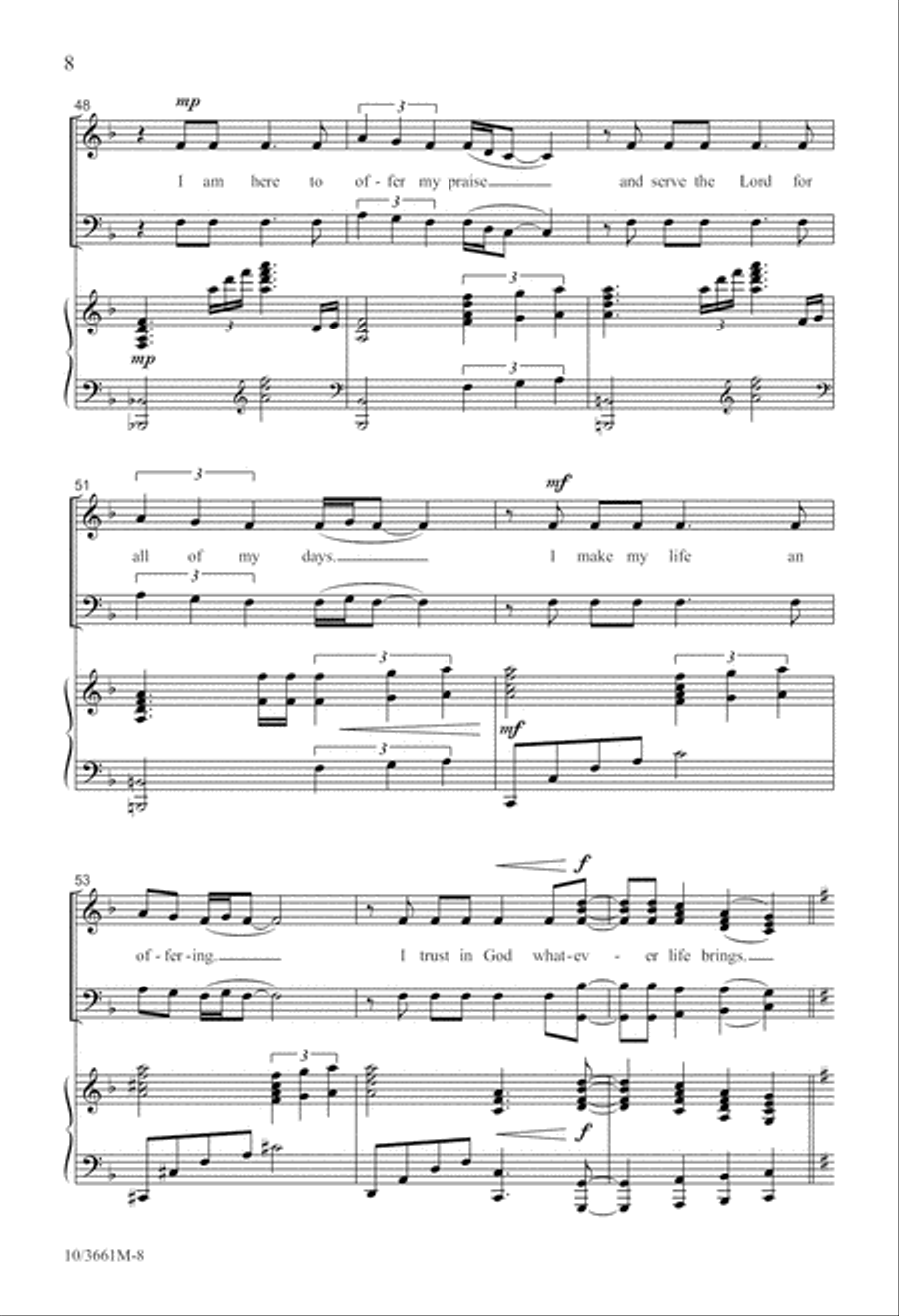 Child of God 4-Part scores gallery preview page 8
