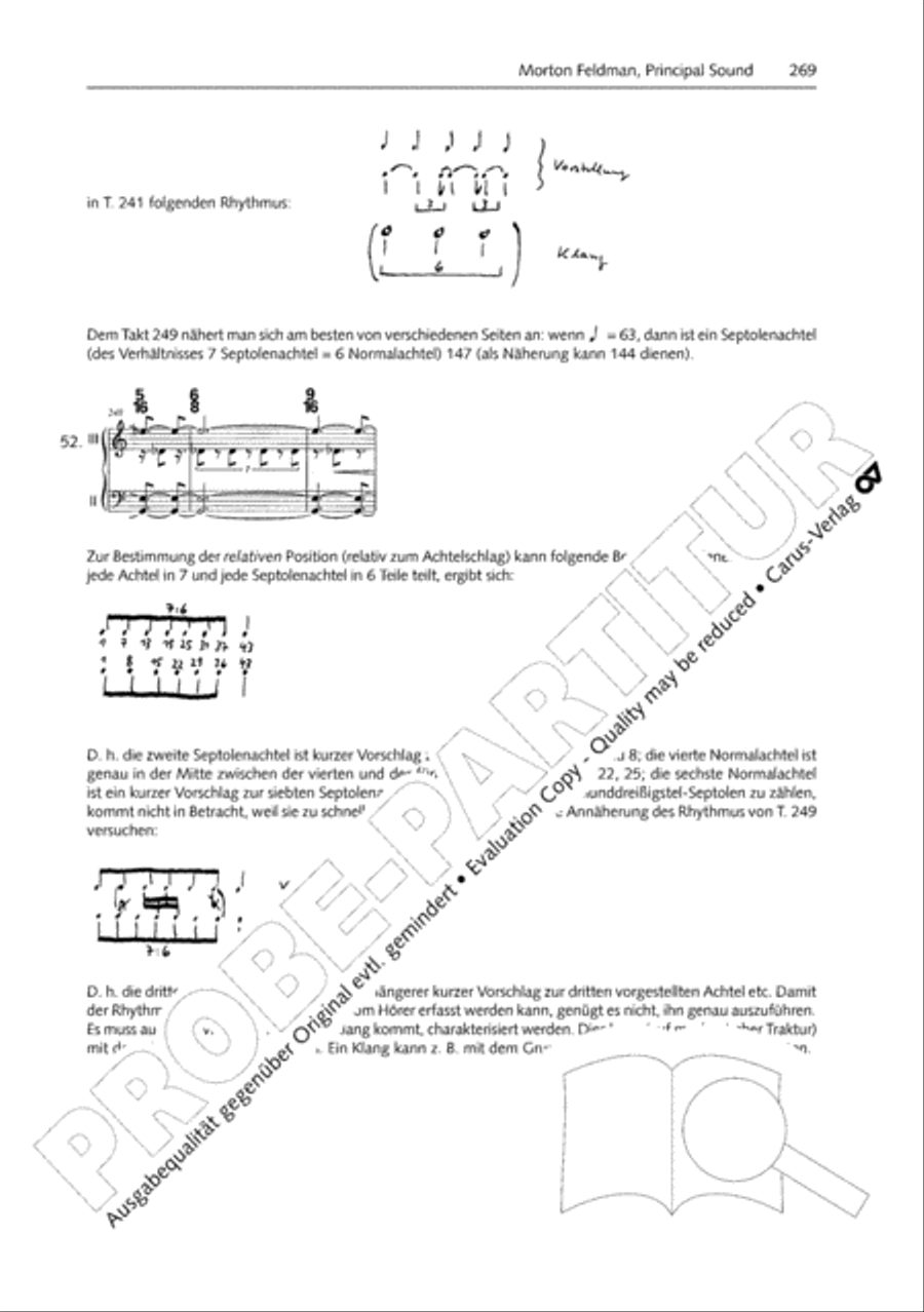 Orgelschule zur historischen Auffuhrungspraxis Organ Solo scores gallery preview page 270