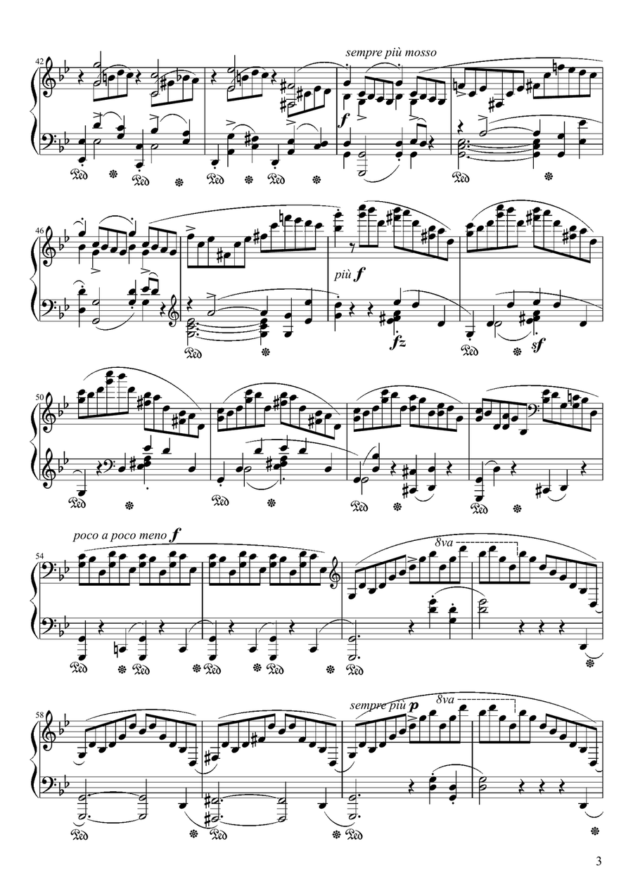 Chopin Ballade No 1 Chopin Ballade No 1 Piano Solo scores gallery preview page 3