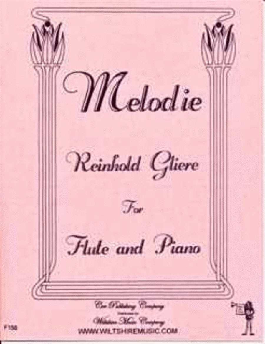 Melodie Flute Solo scores gallery preview page 1
