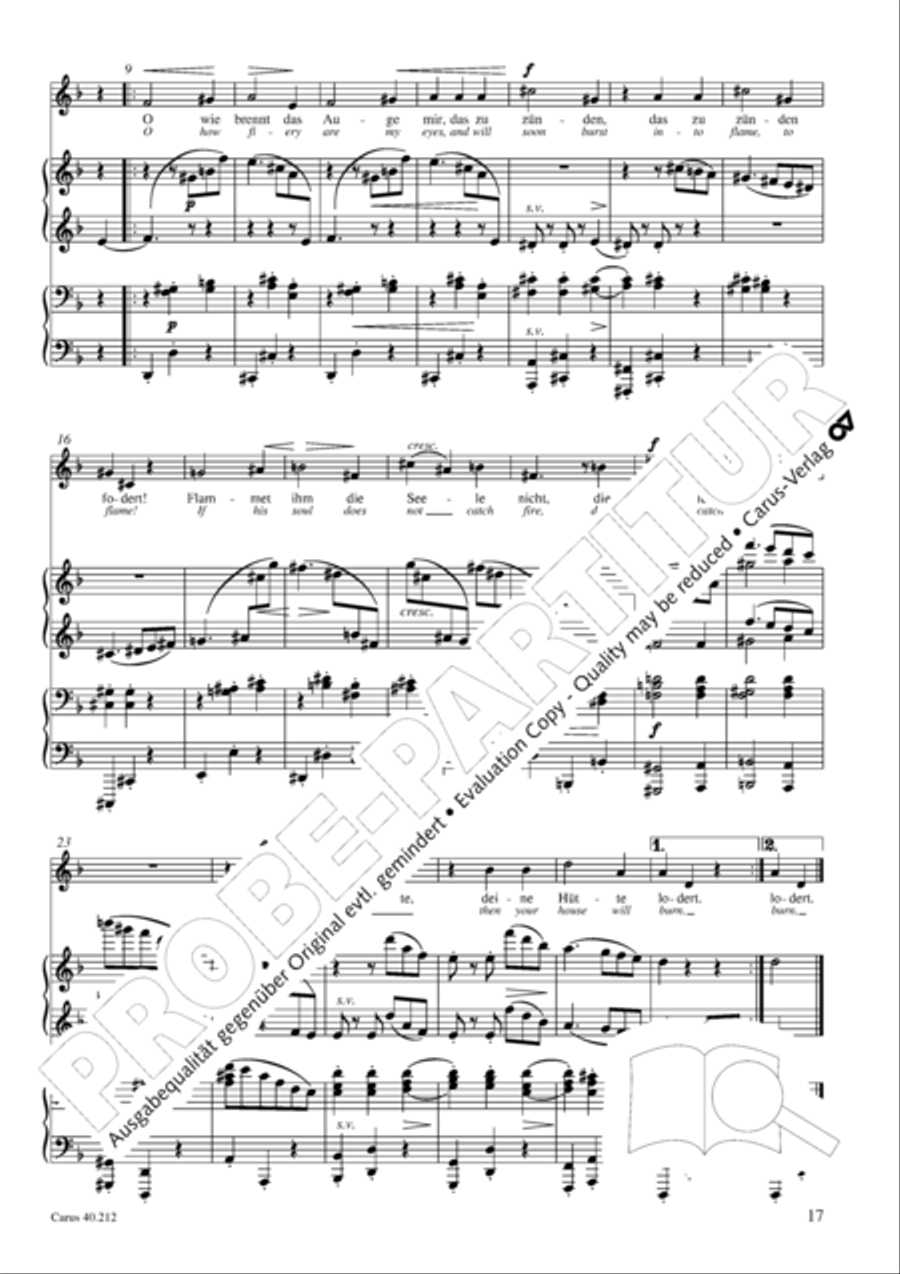 Neue Liebeslieder-Walzer, Op. 65 Choir scores gallery preview page 18
