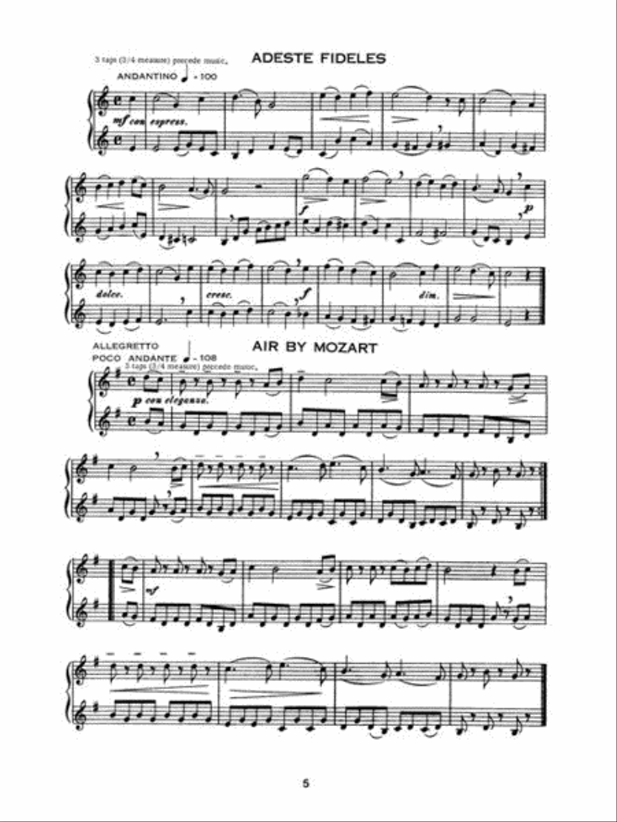 The Arban Trumpet Duets Trumpet Duet scores gallery preview page 5