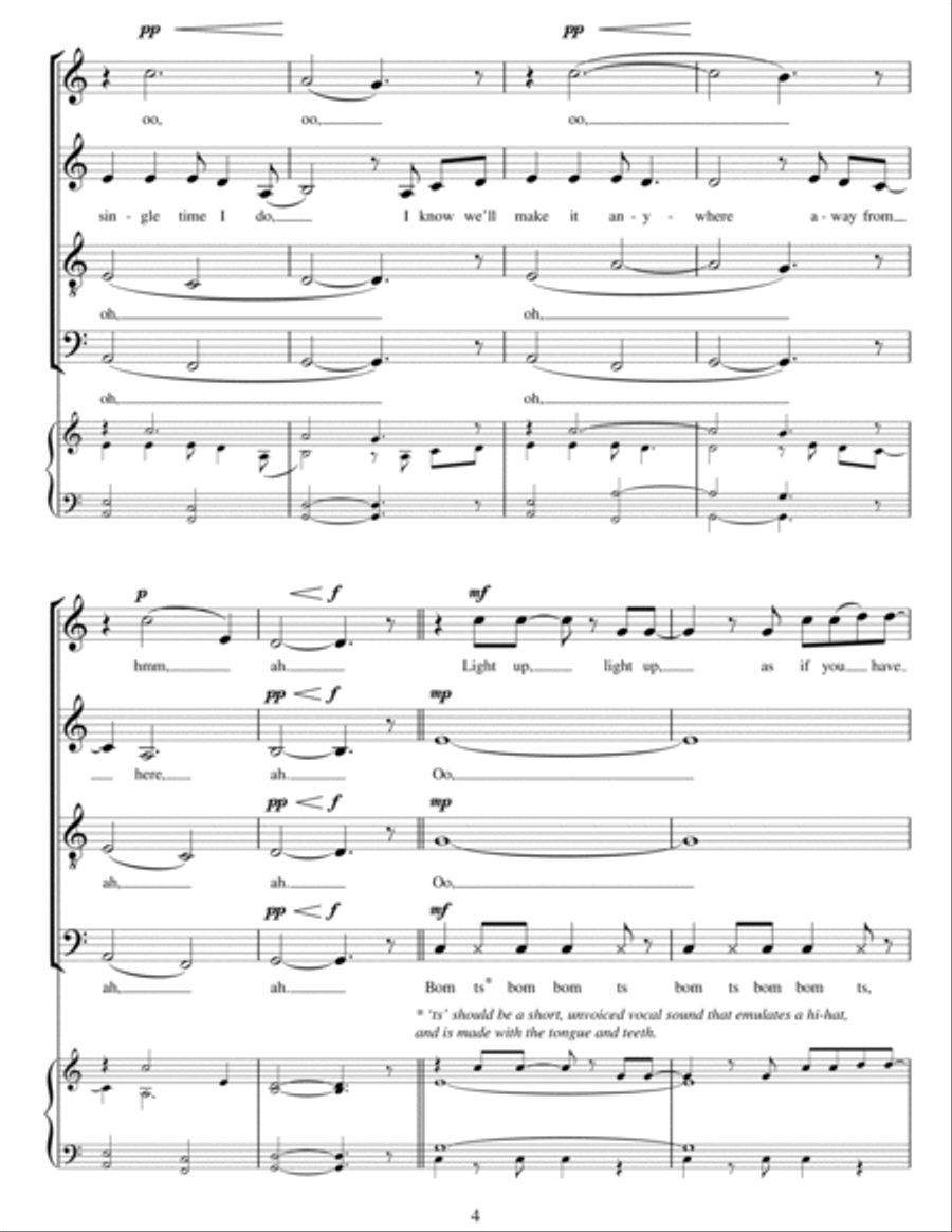 Run Run 4-Part scores gallery preview page 4