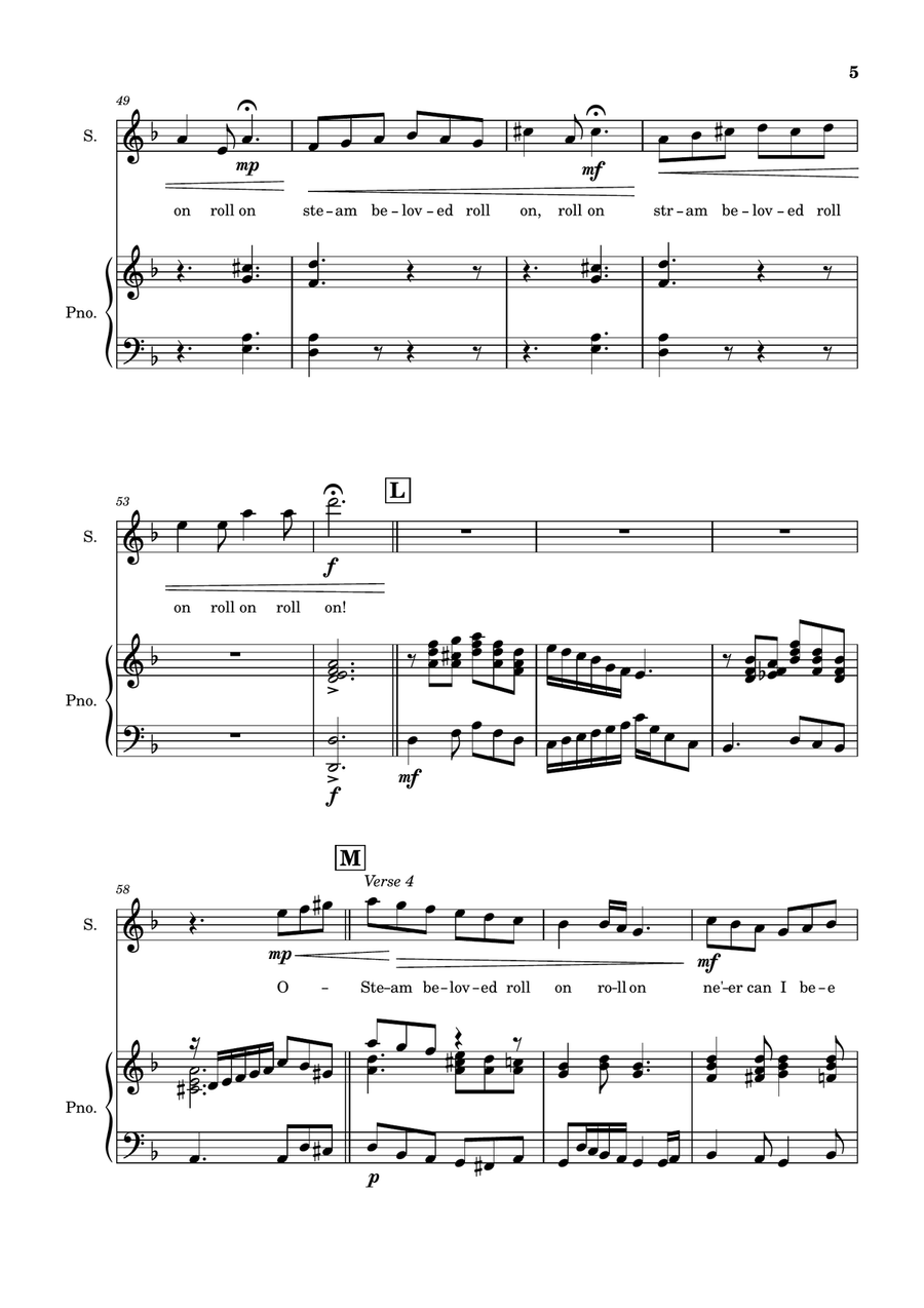 An Den Mond (To the Moon) Chamber Music scores gallery preview page 5