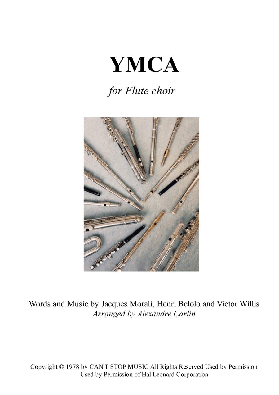 Y.M.C.A. Flute Quartet scores gallery preview page 1