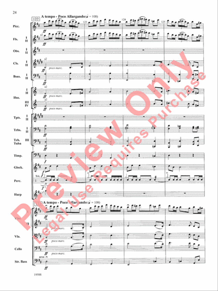 Camp Meeting Camp Meeting Full Orchestra scores gallery preview page 25