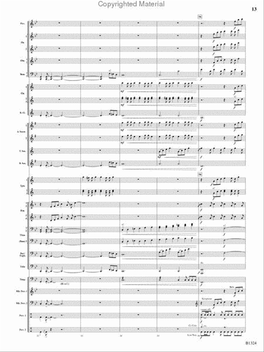 Fusion Fusion Concert Band scores gallery preview page 12