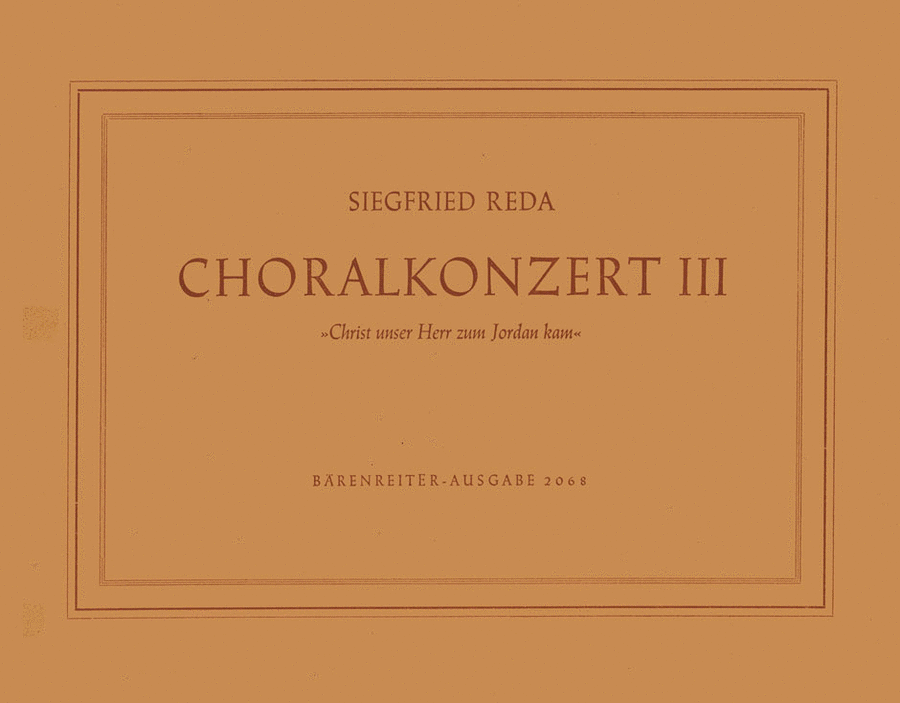 Choralkonzert 