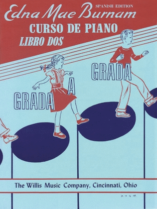 Book cover for Step by Step Piano Course – Book 2 – Spanish Edition