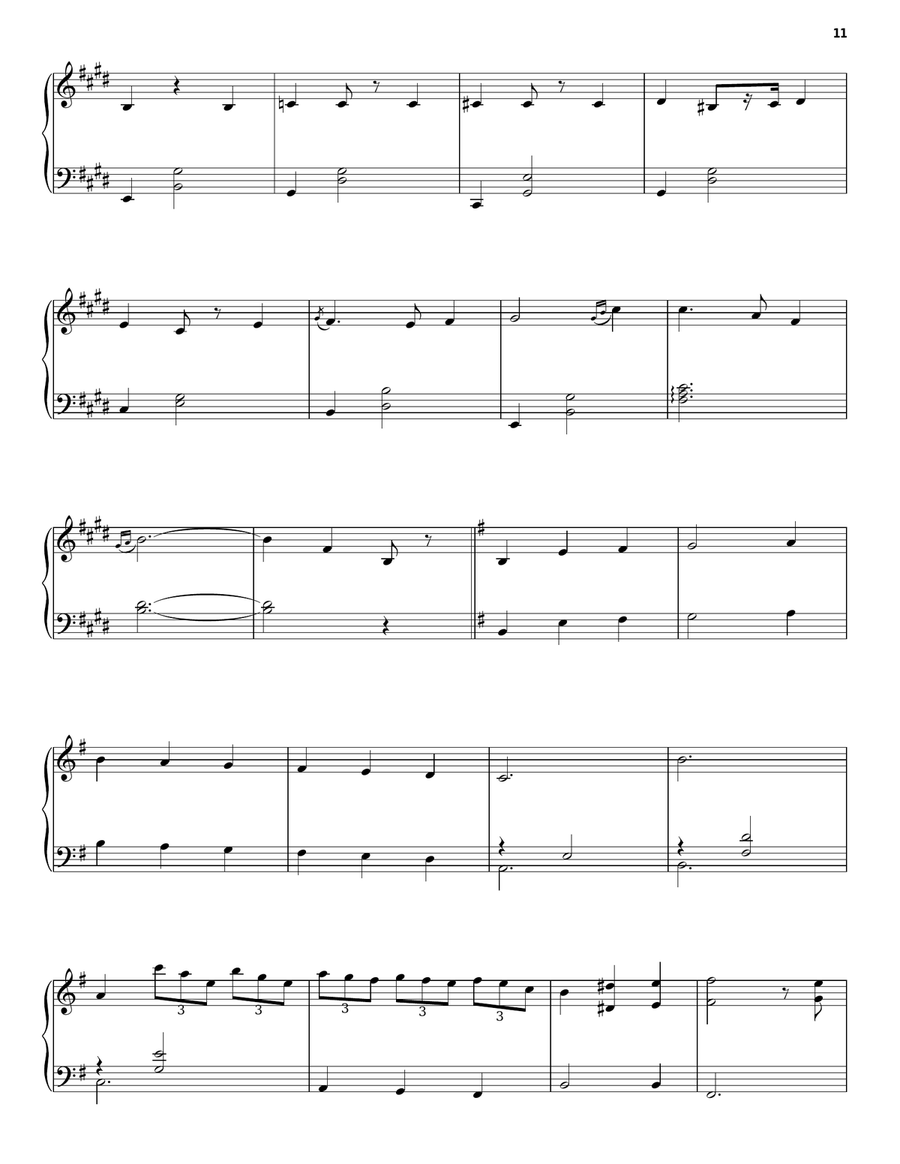 Sous Le Ciel De Paris/Piscine Molitor Patel (from Life of Pi) Guitar scores gallery preview page 3