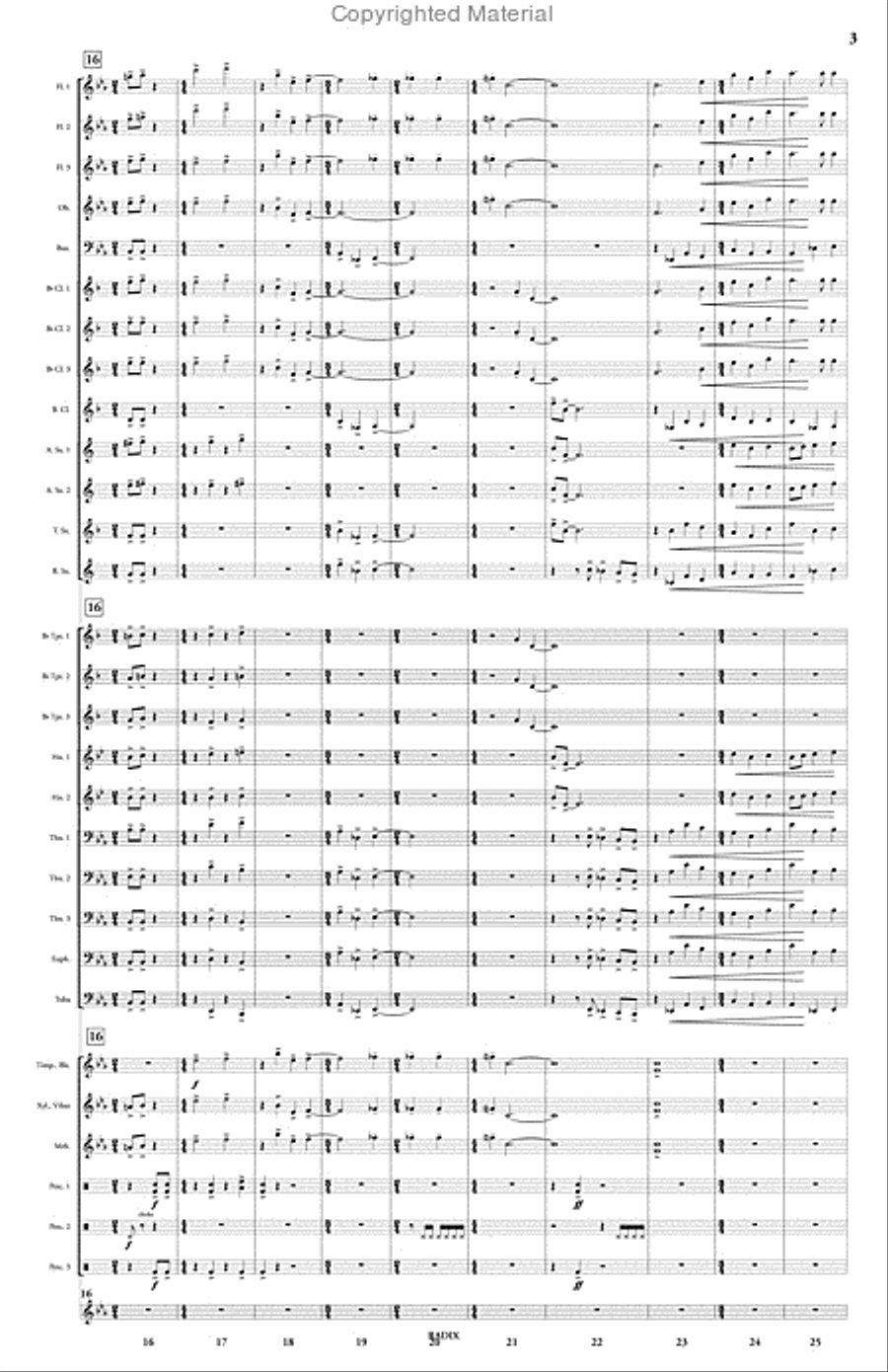 Radix Concert Band scores gallery preview page 4