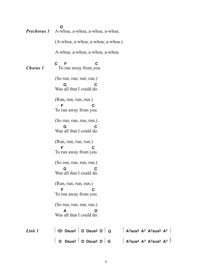 Thorn In My Side Acoustic Guitar scores gallery preview page 2