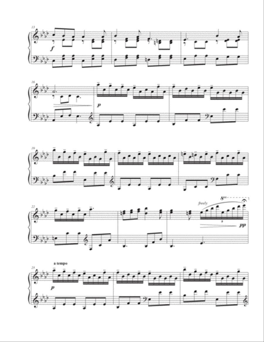 Open My Eyes, That I May See Piano Solo scores gallery preview page 2