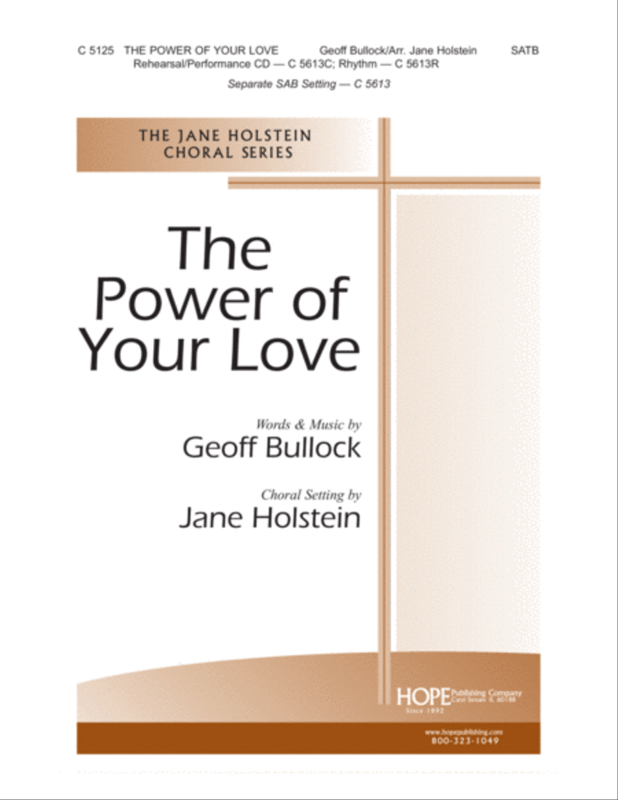 The Power of Your Love The Power of Your Love Choir scores gallery preview page 1