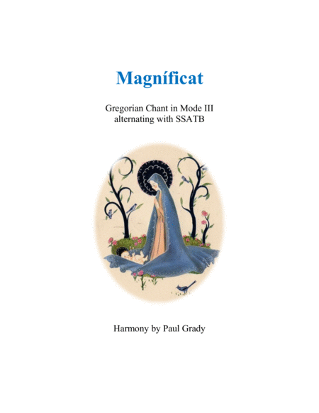 Magnificat in Mode 3 (Chant / SSATB) image number null