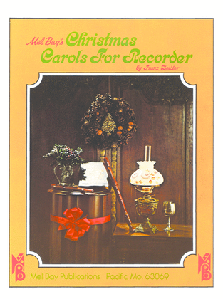 Book cover for Christmas Carols for Recorder