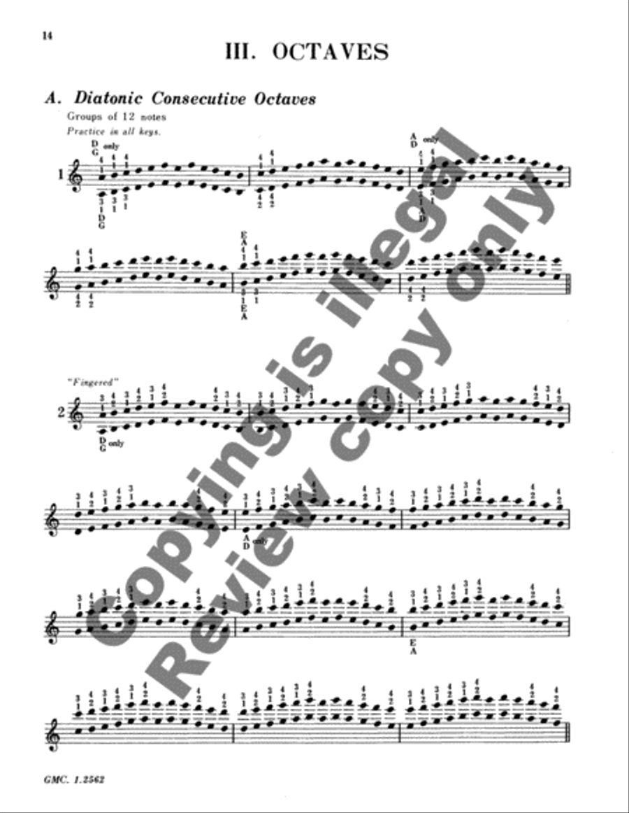 Contemporary Violin Technique, Volume 2 String Methods scores gallery preview page 10