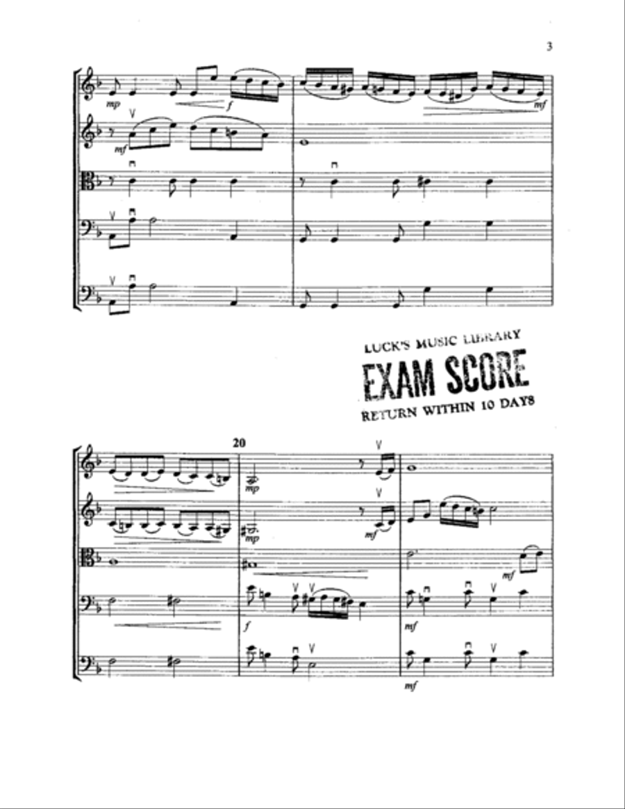 Tango in Nomine Tango in Nomine Orchestra scores gallery preview page 4
