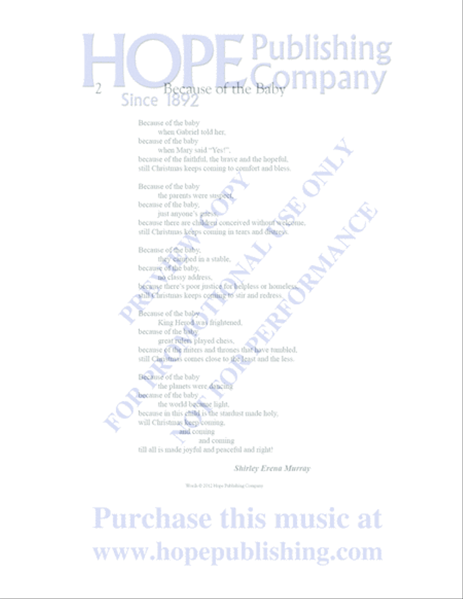 A Place at the Table Choir scores gallery preview page 12