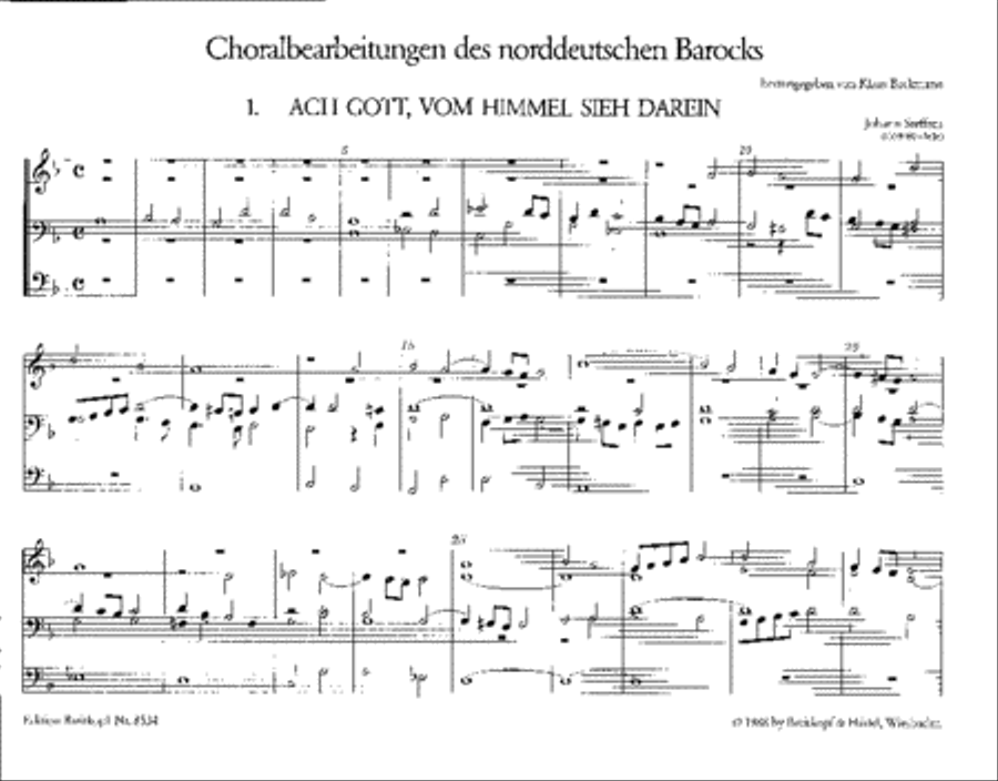 Chorale Settings of the North-German Baroque Organ scores gallery preview page 2