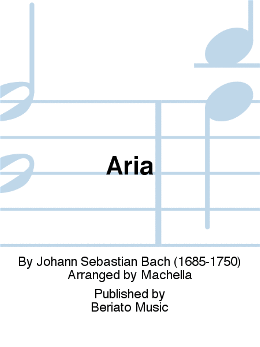 Aria Violin scores gallery preview page 1