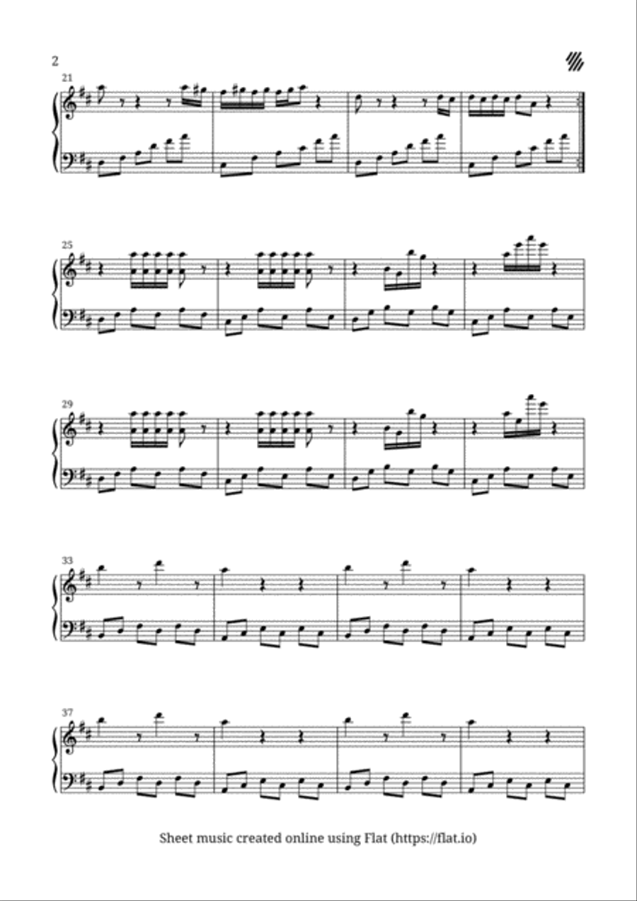 Chrysalism Piano Solo scores gallery preview page 2