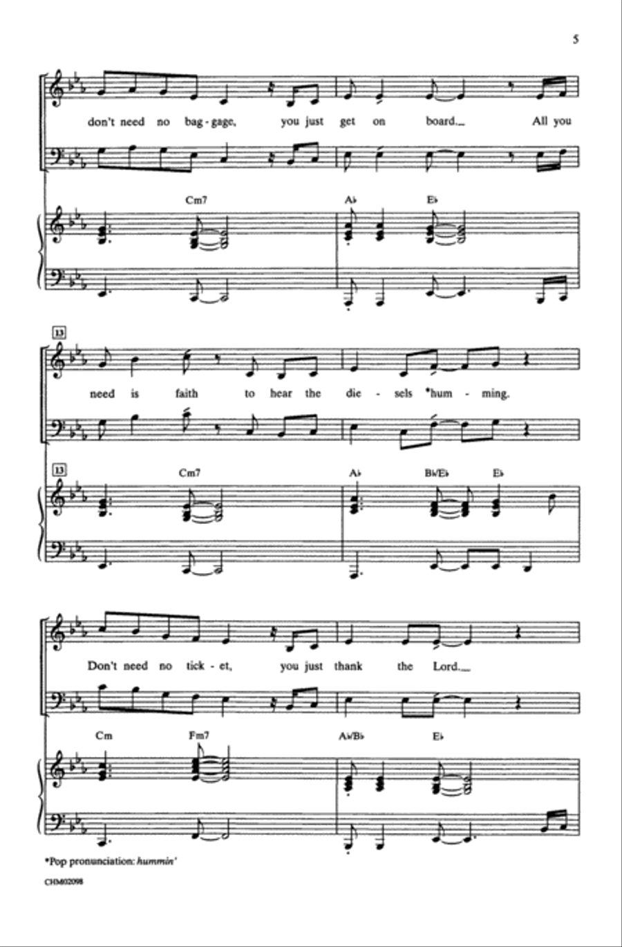 People Get Ready People Get Ready 4-Part scores gallery preview page 4
