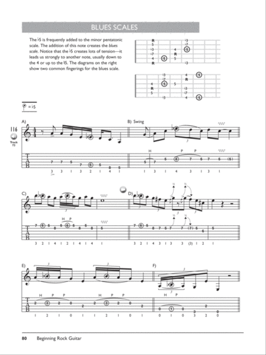 Complete Rock Guitar Method Electric Guitar scores gallery preview page 5