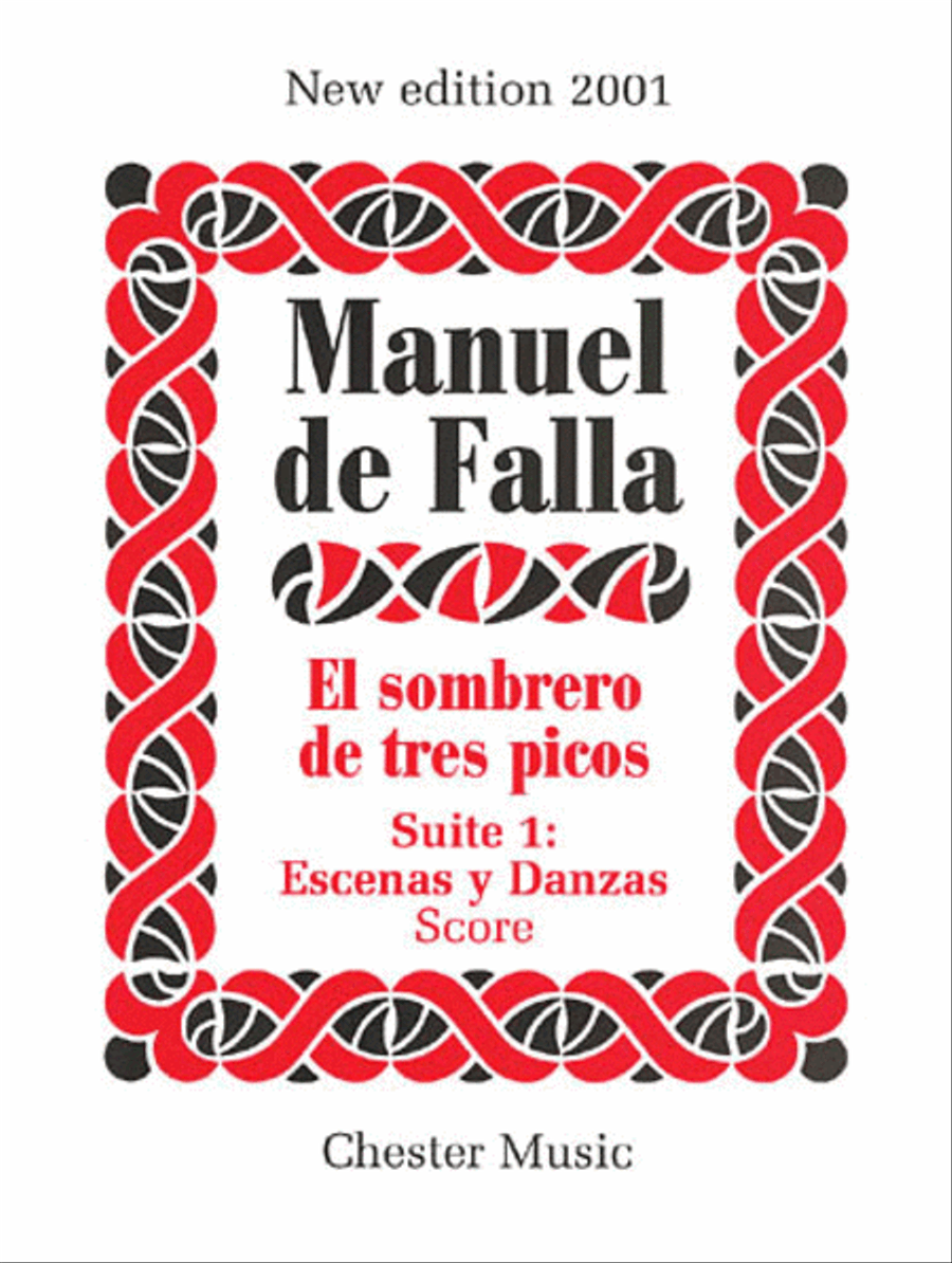 Manuel De Falla: El Sombrero De Tres Picos Suite 1 Escenas Y Danzas Orchestra scores gallery preview page 1