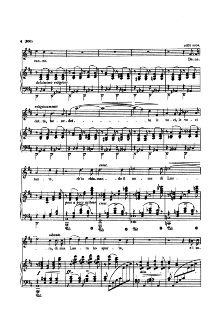 Liszt: Songs, Volume II, Nos. 14-25 (Italian or German) Voice scores gallery preview page 3