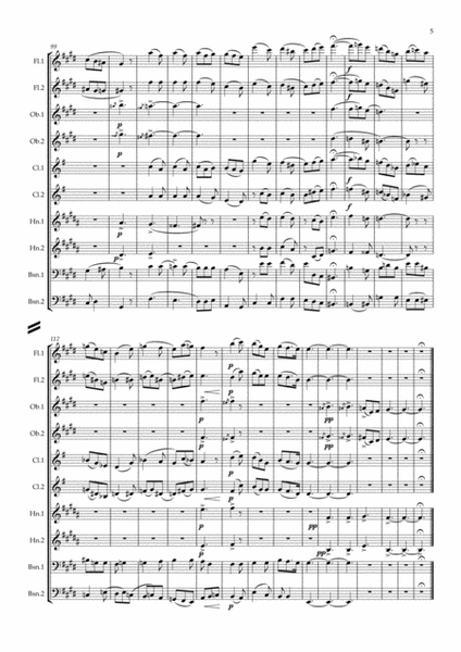 Berlioz: The Shepherd's Farewell (L'enfance du Christ, H130) - symphonic wind image number null