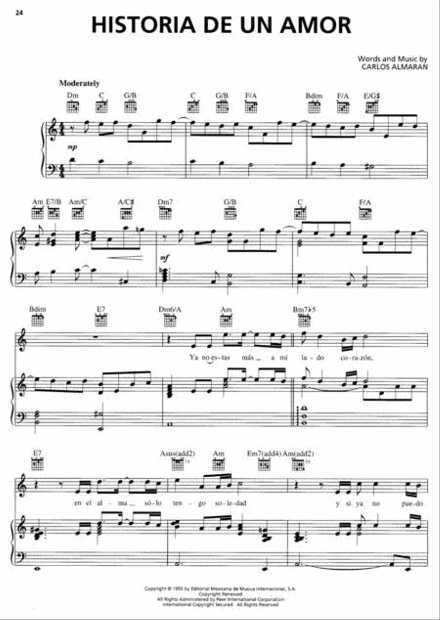 Selections From Romance, Segundo Romance, And Romances Piano, Vocal, Guitar scores gallery preview page 2