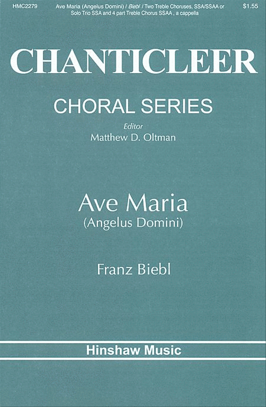 Ave Maria SSA scores gallery preview page 1