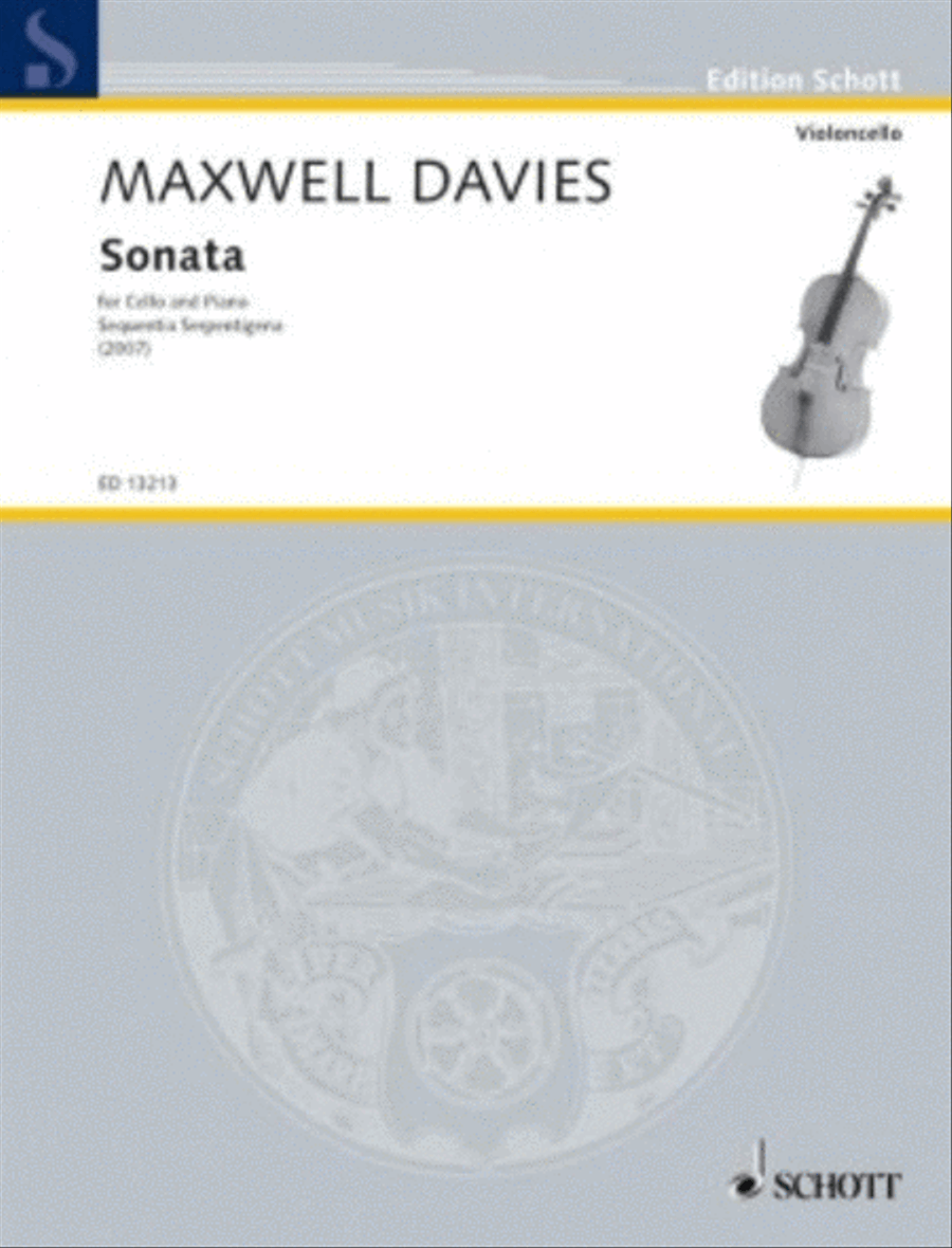 Sonata for Cello and Piano Sequentia Serpentigena Piano Accompaniment scores gallery preview page 1
