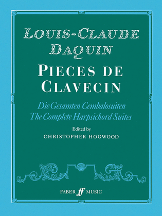 Book cover for Pieces de Clavecin