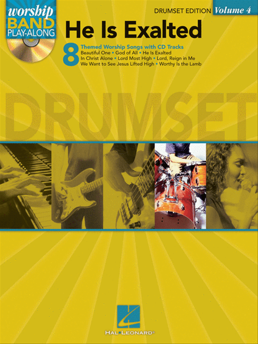 He Is Exalted - Drum Edition Drums scores gallery preview page 1