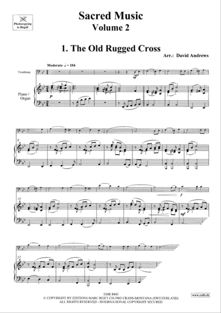 Sacred Music Volume 2 Sacred Music Volume 2 Organ scores gallery preview page 3