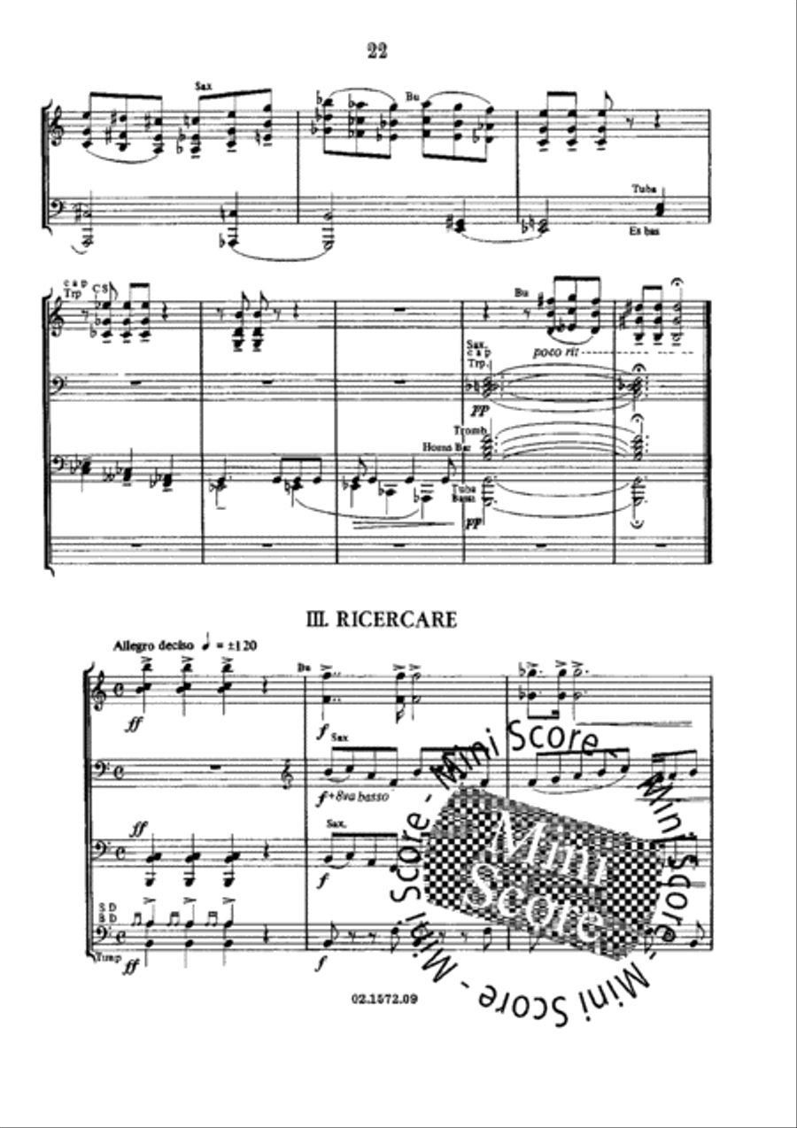 Triptiek voor Fanfare Concert Band scores gallery preview page 25