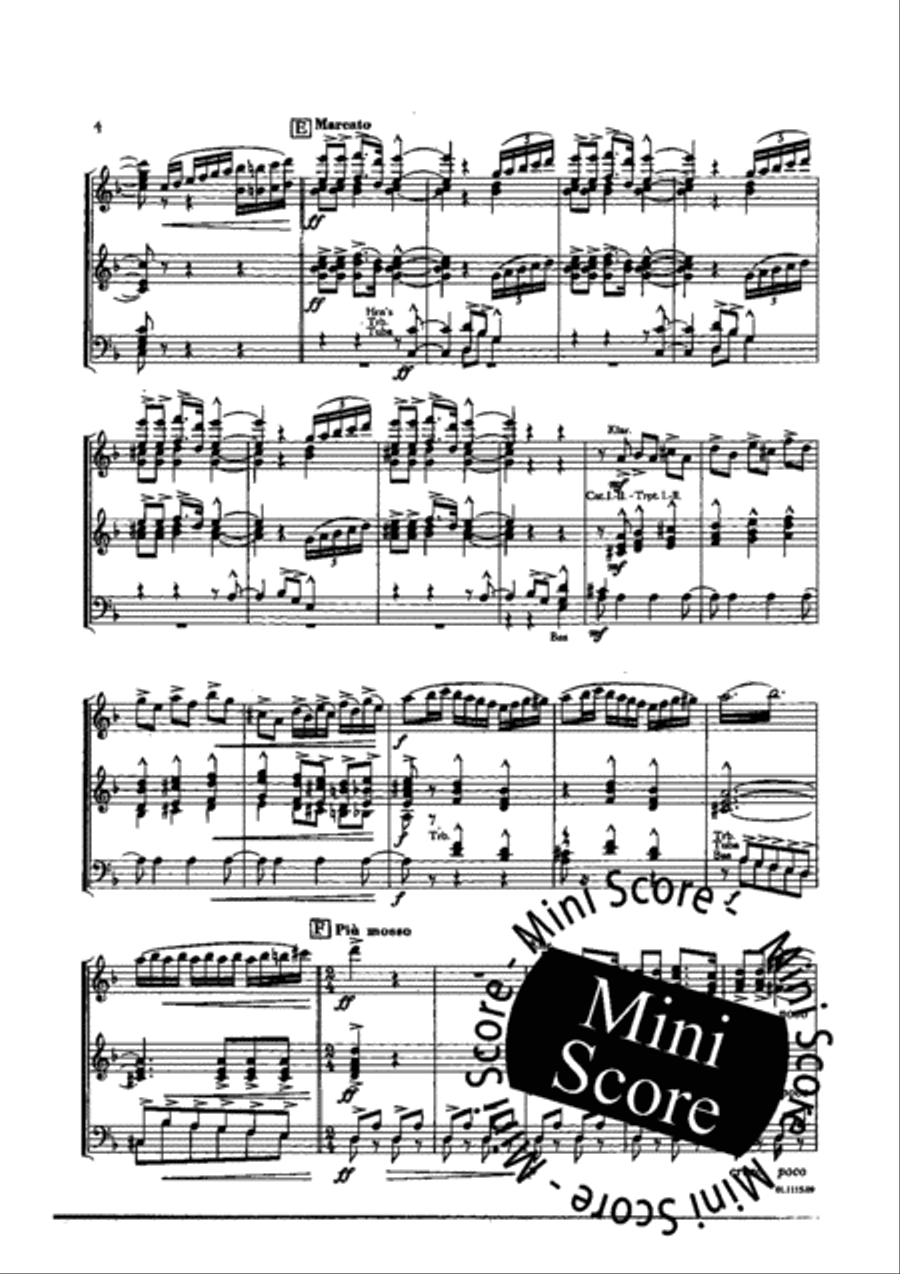 Othello Concert Band scores gallery preview page 6