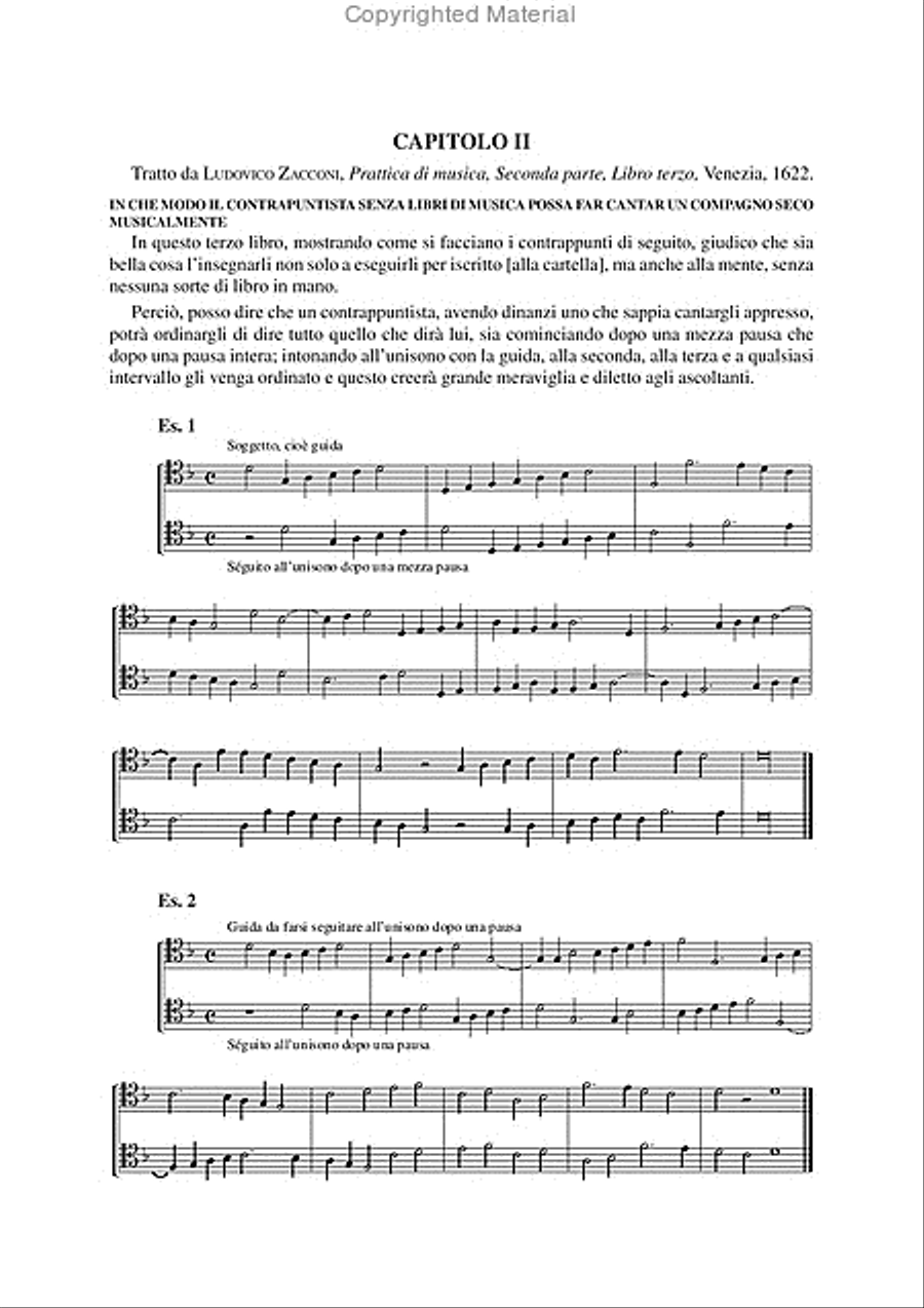 Il Canone alla cartella e alla mente without Tenor. Systematic study of canonic imitation from sources by L. Zacconi, O. Tigrini and G. B. Martini Study Score scores gallery preview page 3