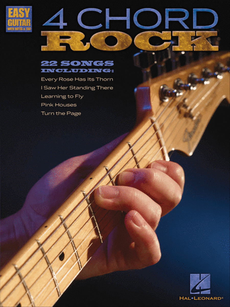 4 Chord Rock Guitar Tablature scores gallery preview page 1